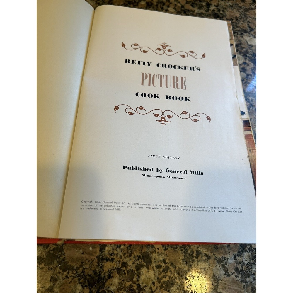 Vintage Betty Crocker's Picture Cook Book 1950 First Edition 449 Pages - Picture 6 of 16